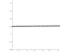 FJC Finejewelers 30 Inch 14k White Gold 1.8mm Solid bright-cut Spiga Chain Necklace