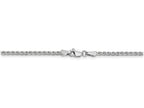 FJC Finejewelers 7 Inch 14k White Gold 1.8mm Solid bright-cut Spiga Chain Bracelet