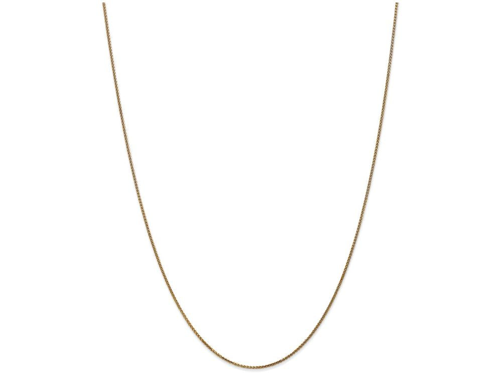 FJC Finejewelers 20 Inch 14k Yellow Gold 1mm Solid bright-cut Spiga Chain Necklace