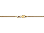 FJC Finejewelers 9 Inch 14k Yellow Gold 1.1mm Solid Polished Spiga Chain Ankle Bracelet (Smaller Ankles)