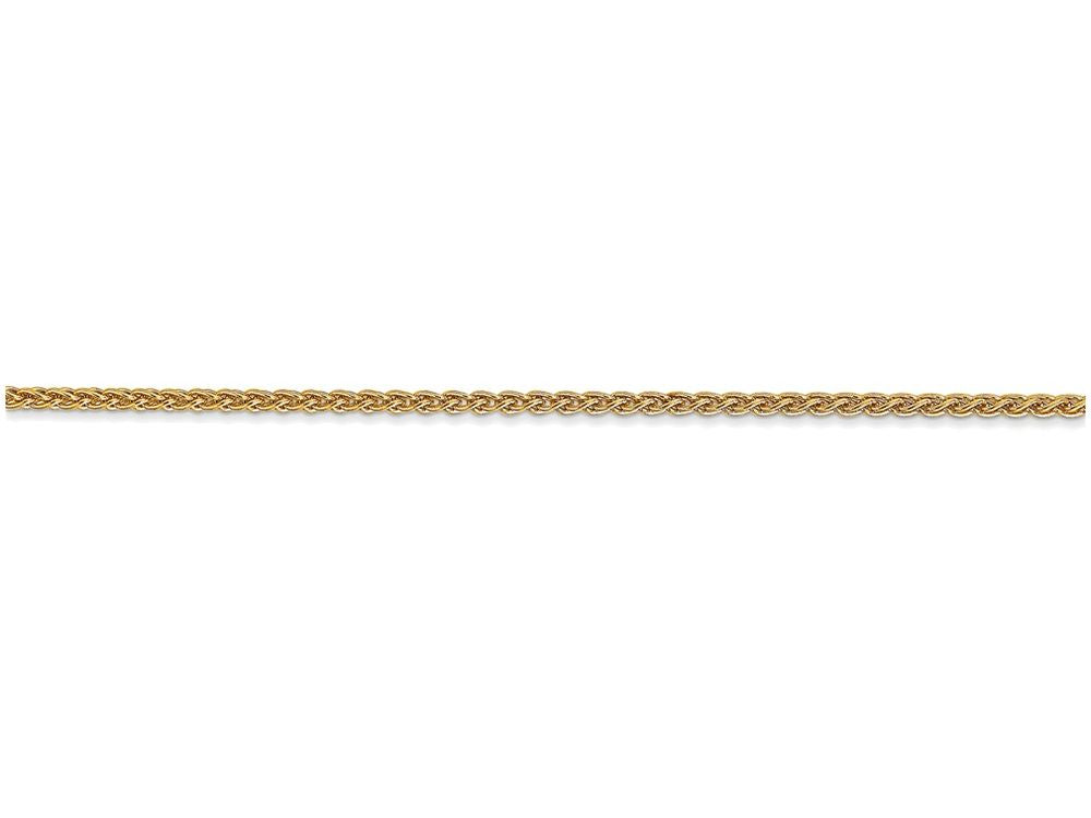 FJC Finejewelers 30 Inch 14k Yellow Gold 1.65mm Solid Polished Spiga Chain Necklace