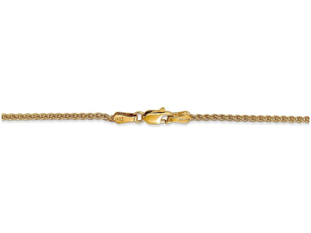 FJC Finejewelers 30 Inch 14k Yellow Gold 1.65mm Solid Polished Spiga Chain Necklace