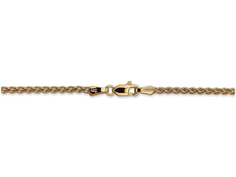 FJC Finejewelers 7 Inch 14k Yellow Gold 2.00mm Spiga Chain Bracelet