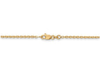 FJC Finejewelers 16 Inch 14k Yellow Gold 1.65mm Solid bright-cut Cable Chain Necklace