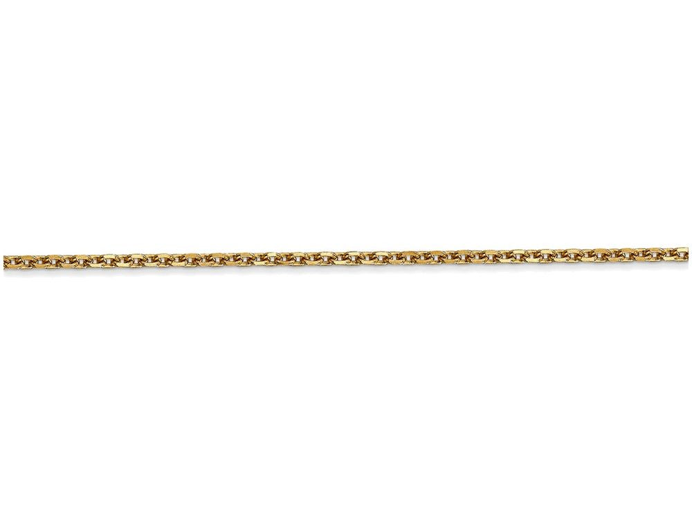 FJC Finejewelers 20 Inch 14k Yellow Gold 1.65mm Solid bright-cut Cable Chain Necklace