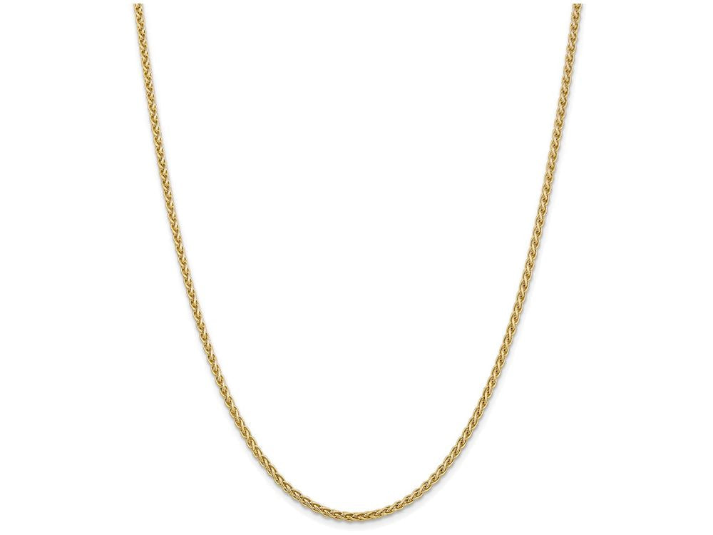 FJC Finejewelers 18 Inch 14k Yellow Gold 2.8mm Spiga Chain Necklace