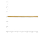 FJC Finejewelers 24 Inch 14k Yellow Gold 2.8mm Spiga Chain Necklace