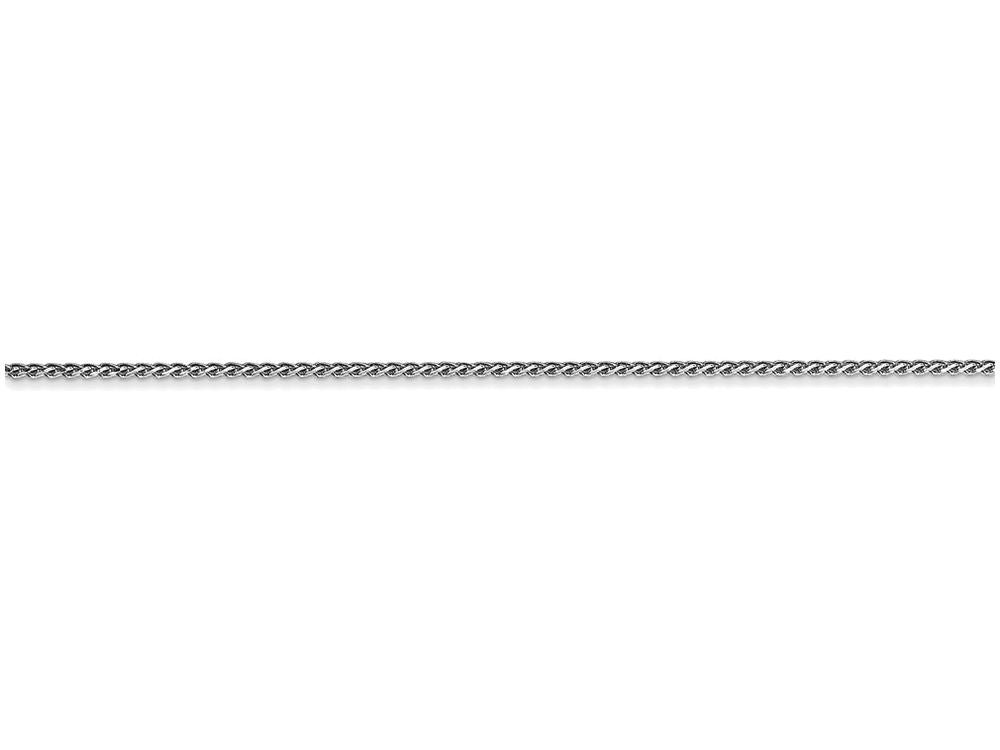 FJC Finejewelers 14 Inch 14k White Gold 1mm Chain Necklace