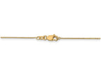 FJC Finejewelers 20 Inch 14k Yellow Gold bright-cut 0.65mm Spiga Chain Necklace