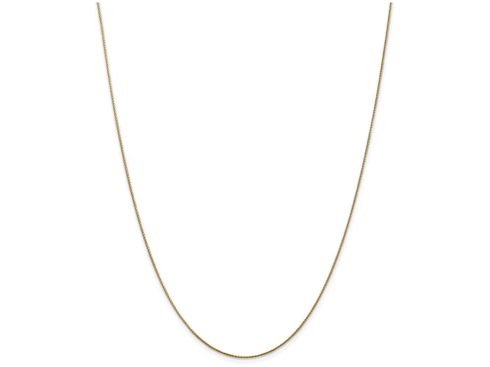FJC Finejewelers 30 Inch 14k Yellow Gold bright-cut 0.65mm Spiga Chain Necklace