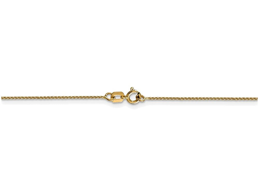 FJC Finejewelers 20 Inch 14k Yellow Gold bright-cut 0.65mm Spiga Chain Necklace