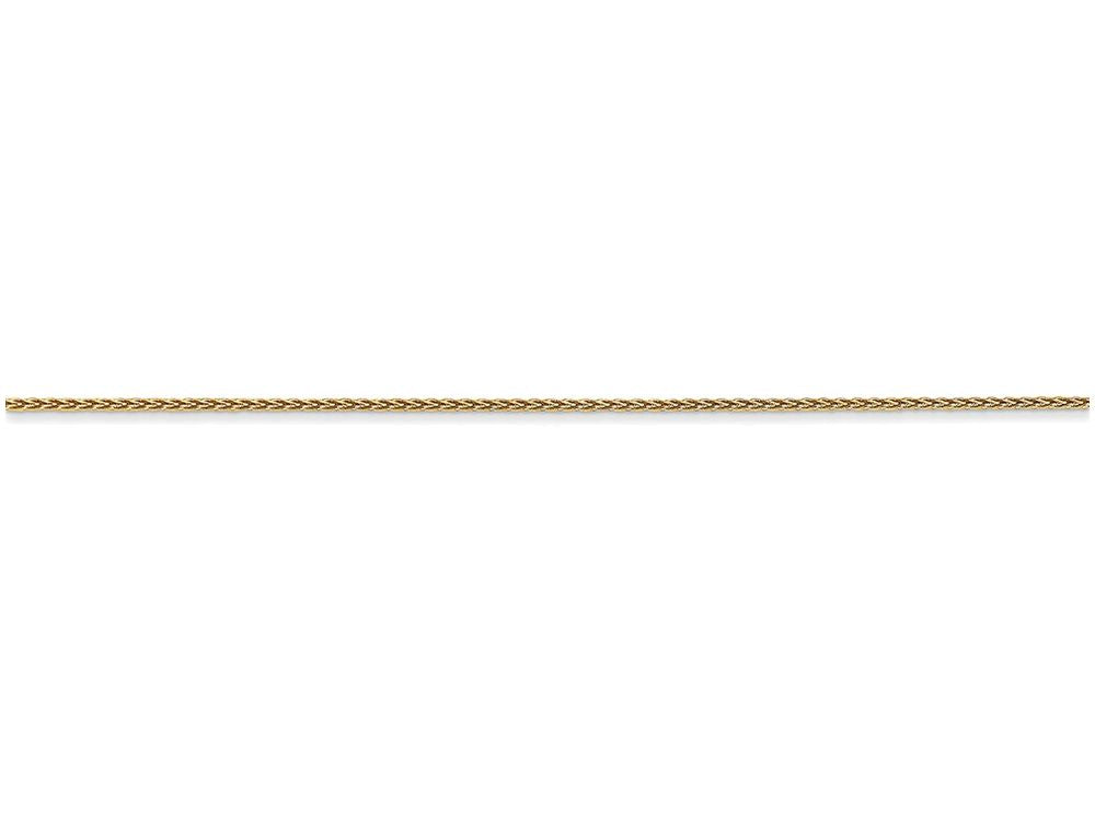 FJC Finejewelers 24 Inch 14k Yellow Gold bright-cut 0.65mm Spiga Chain Necklace