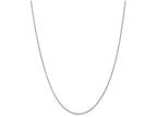 FJC Finejewelers 16 Inch 14k White Gold 0.80mm Spiga Chain Necklace