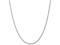FJC Finejewelers 18 Inch 14k White Gold 1mm Spiga Chain Necklace