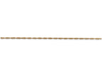 FJC Finejewelers 16 Inch 14k Yellow Gold 1mm Singapore Chain Necklace