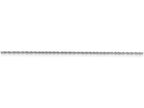 FJC Finejewelers 24 Inch 14k White Gold 1.1mm Baby Rope Chain Necklace