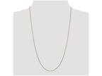 FJC Finejewelers 14 Inch 14k Yellow Gold .95mm bright-cut Cable Chain Necklace