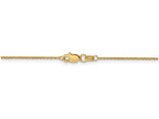 FJC Finejewelers 14 Inch 14k Yellow Gold .95mm bright-cut Cable Chain Necklace