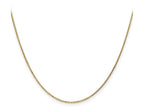 FJC Finejewelers 14 Inch 14k Yellow Gold .95mm bright-cut Cable Chain Necklace