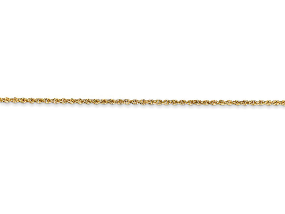 FJC Finejewelers 16 Inch 14k Yellow Gold 1.1mm Baby Rope Chain Necklace