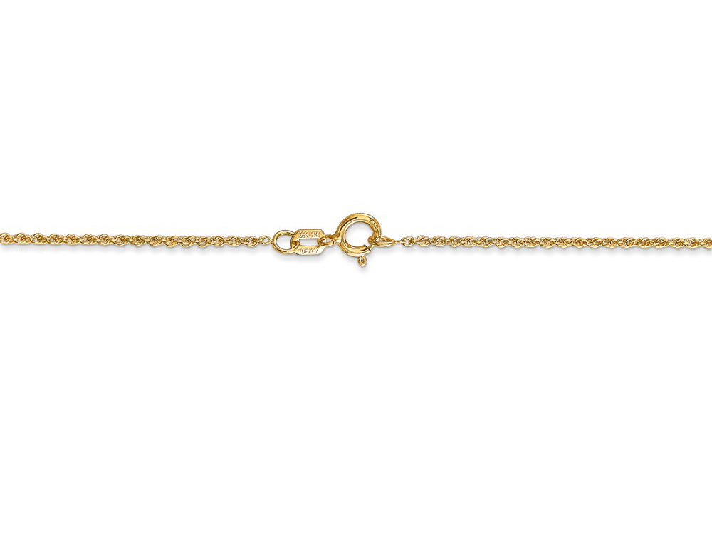 FJC Finejewelers 16 Inch 14k Yellow Gold 1.1mm Baby Rope Chain Necklace