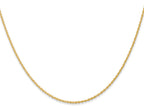 FJC Finejewelers 16 Inch 14k Yellow Gold 1.1mm Baby Rope Chain Necklace