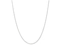 FJC Finejewelers 16 Inch 14k White Gold .8mm bright-cut Cable Chain Necklace