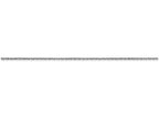 FJC Finejewelers 18 Inch 14k White Gold .8mm bright-cut Cable Chain Necklace