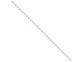 FJC Finejewelers 24 Inch 14k White Gold 2.5mm bright-cut Cable Chain Necklace