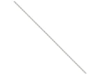 FJC Finejewelers 24 Inch 14k White Gold 2.5mm bright-cut Cable Chain Necklace