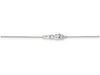 FJC Finejewelers 20 Inch 14k White Gold .75mm bright-cut Cable Chain Necklace
