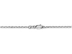 FJC Finejewelers 24 Inch 14k White Gold 1.8mm bright-cut Cable Chain Necklace