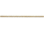 FJC Finejewelers 18 Inch 14k Yellow Gold 2.2mm bright-cut Cable Chain Necklace