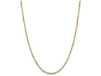 FJC Finejewelers 16 Inch 14k Yellow Gold 3mm bright-cut Cable Chain Necklace