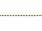 FJC Finejewelers 24 Inch 14k Yellow Gold 3mm bright-cut Cable Chain Necklace