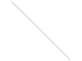 FJC Finejewelers 24 Inch 14k White Gold .7mm Cable Chain Necklace