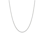 FJC Finejewelers 16 Inch 14k White Gold 1.67mm Cable Chain Necklace