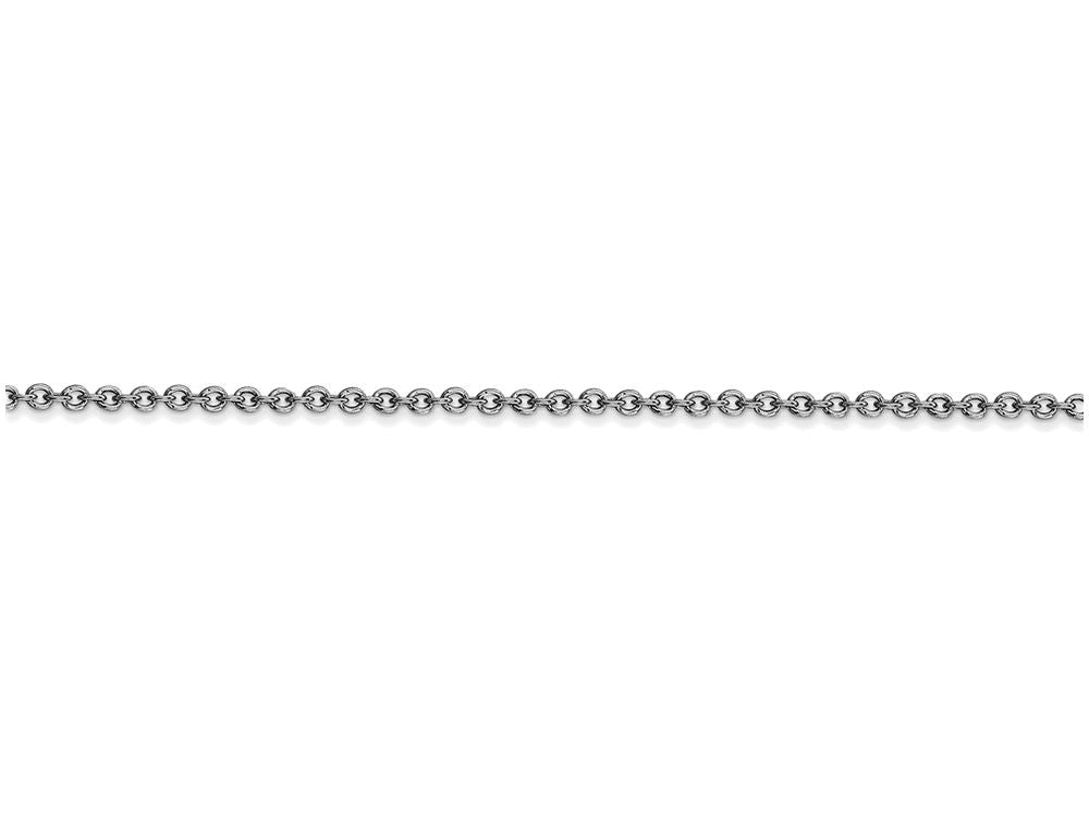 FJC Finejewelers 20 Inch 14k White Gold 1.67mm Cable Chain Necklace