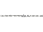 FJC Finejewelers 24 Inch 14k White Gold 1.67mm Cable Chain Necklace