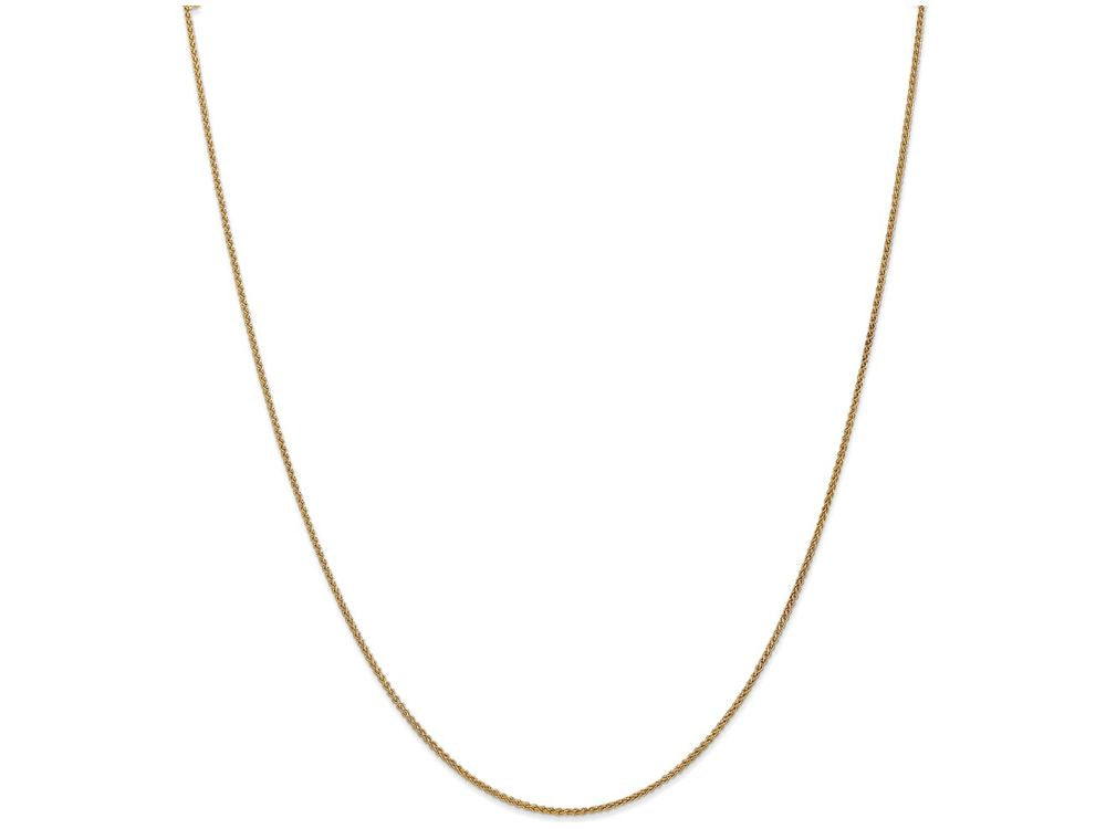 FJC Finejewelers 10 Inch 14 kt White Gold 1.25mm Spiga Chain Ankle Bracelet