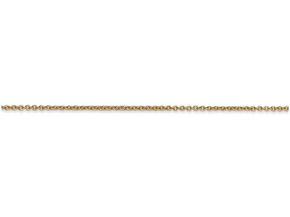 FJC Finejewelers 18 Inch 14k Yellow Gold .7mm Cable Chain Necklace