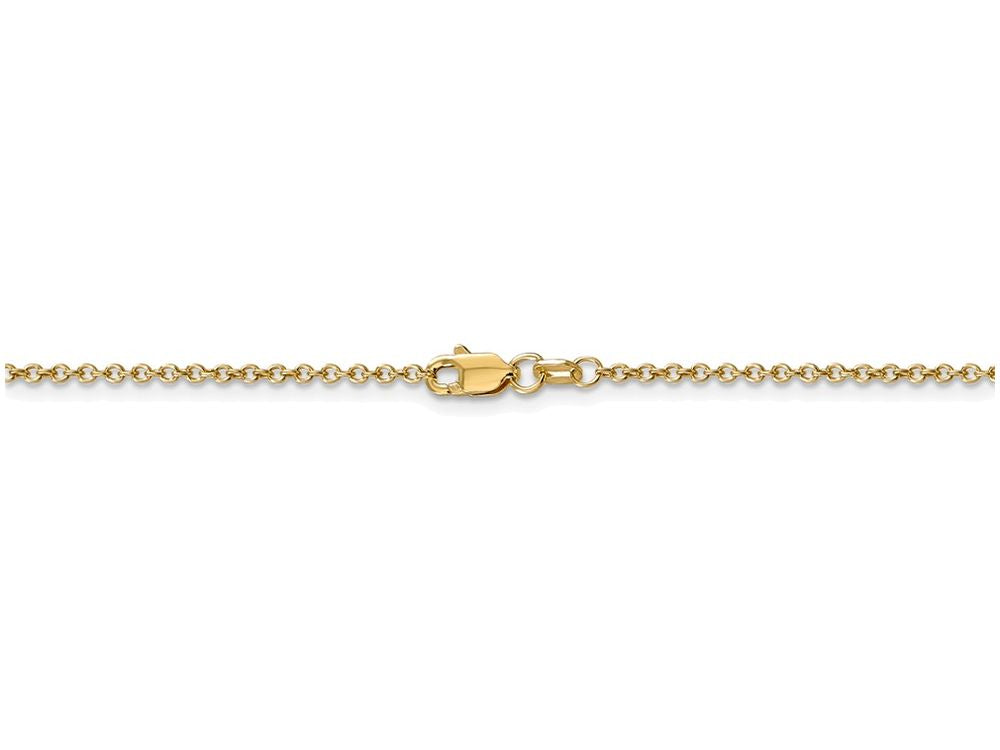 FJC Finejewelers 20 Inch 14k Yellow Gold 1.3mm Cable Chain Necklace