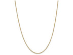 FJC Finejewelers 24 Inch 14k Yellow Gold 2mm Cable Chain Necklace