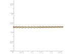 FJC Finejewelers 16 Inch 14k Yellow Gold 2.4mm Cable Chain Necklace