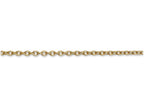 FJC Finejewelers 24 Inch 14k Yellow Gold 2.4mm Cable Chain Necklace