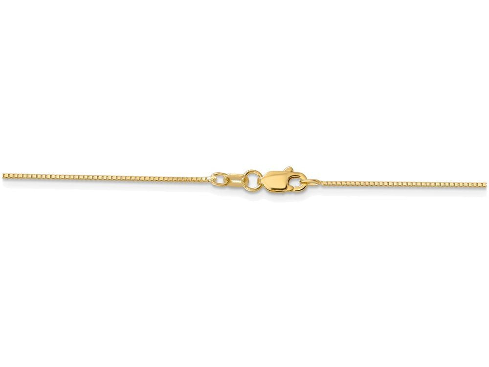 FJC Finejewelers 18 Inch 14k Yellow Gold .7mm Box Chain Necklace