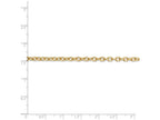FJC Finejewelers 20 Inch 14k Yellow Gold 3.2mm Cable Chain Necklace