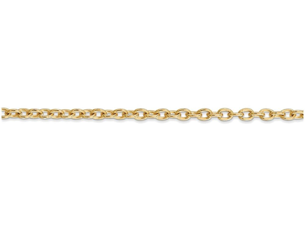 FJC Finejewelers 20 Inch 14k Yellow Gold 3.2mm Cable Chain Necklace