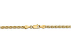 FJC Finejewelers 18 Inch 14k Yellow Gold 3mm Parisian Wheat Chain Necklace