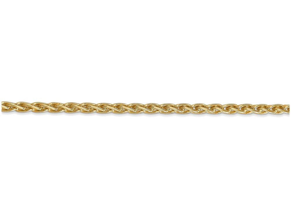 FJC Finejewelers 20 Inch 14k Yellow Gold 3mm Parisian Wheat Chain Necklace